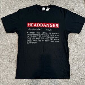 Men’s Large Headbanger Tshirt